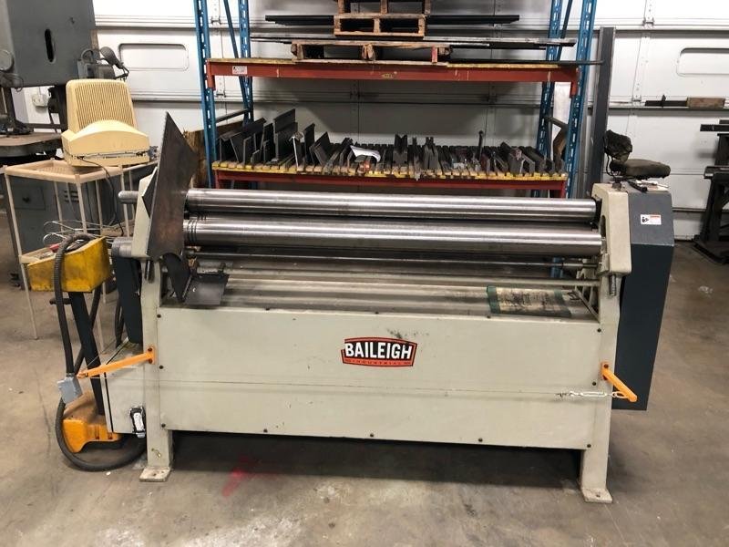 1 - PREOWNED BAILEIGH PLATE ROLL, MODEL #: PR-514, S/N: 221618