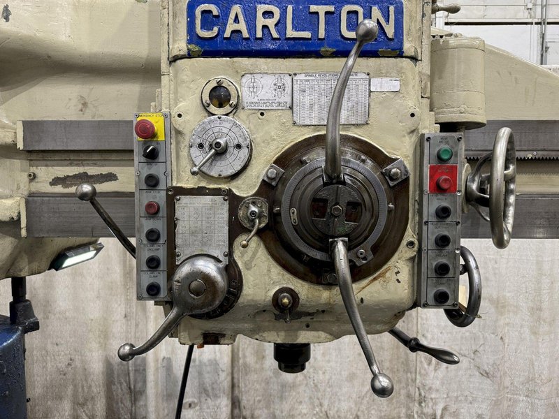 5&#039; X 17&quot; CARLTON RADIAL ARM DRILL: STOCK #77676