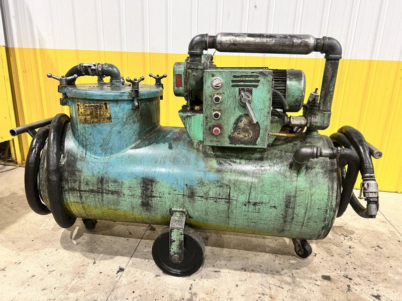 5 HP YELLOW BELLIED ELECTRIC POWERED SUMP SUCKER: STOCK #21966