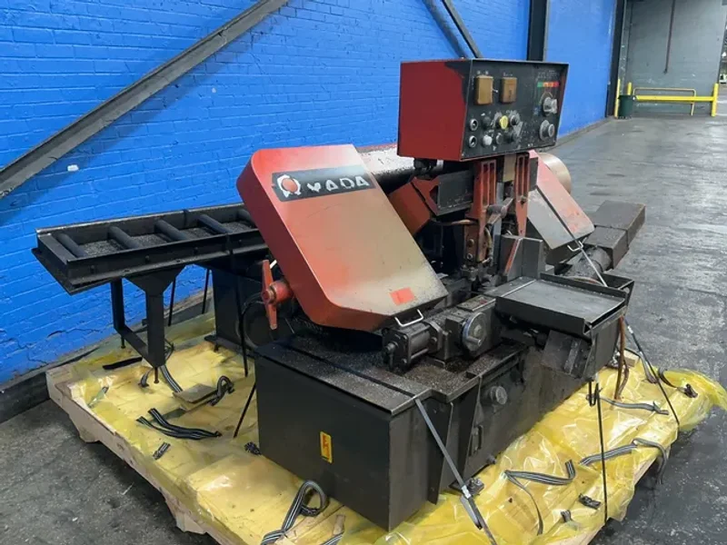 AMADA 12” X 27.5” HORIZONTAL BAND SAW  -  HA250W