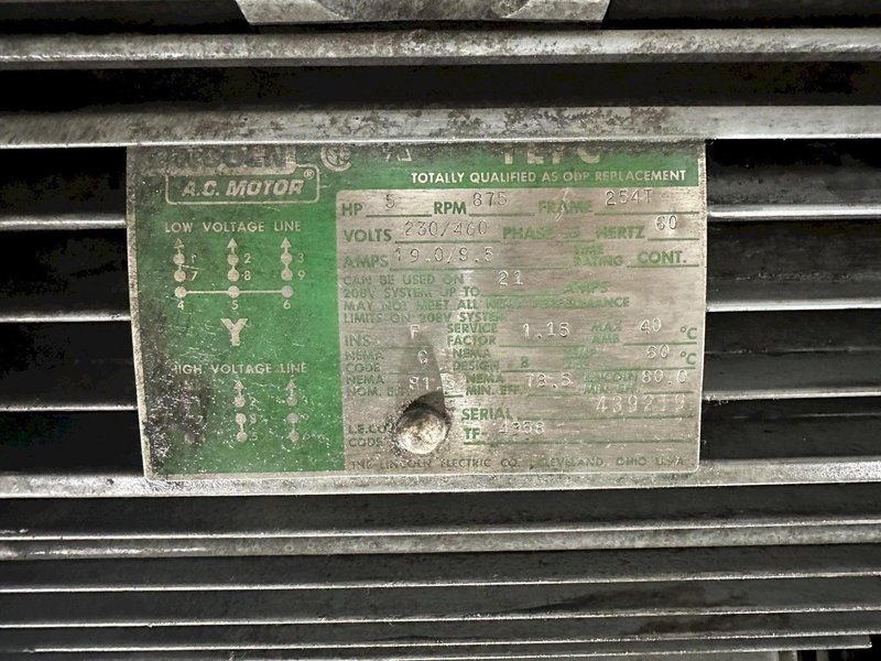 60 TON L&amp;J MODEL #W60 OBI STAMPING PRESS 6" STROKE: STOCK #23648