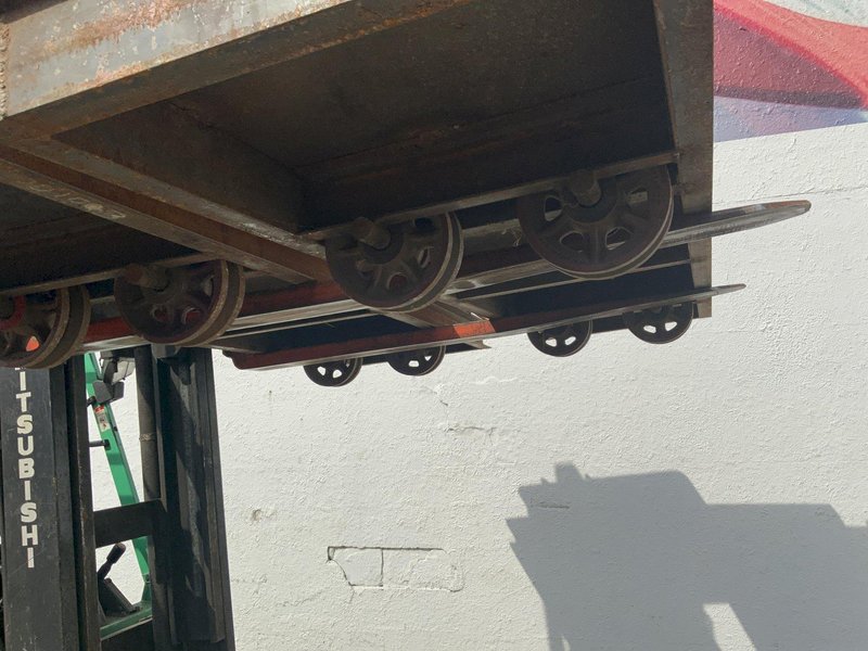 5 TON WELDWIRE TANKS  WWRI-5 TURNING ROLL SET: STOCK #81017