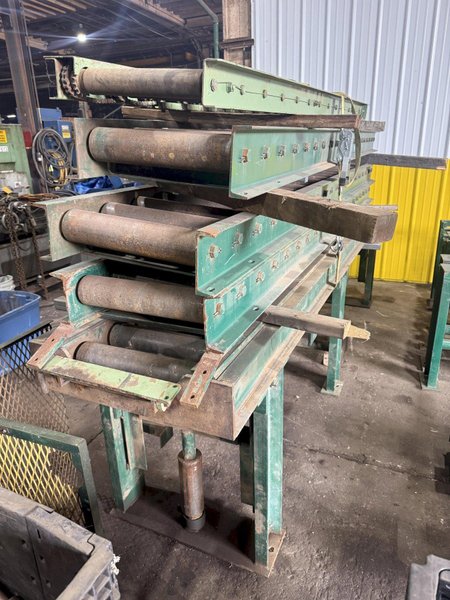 2001 BERCO PT250 TRACK PRESS WITH WTC TRACKMASTER IMPACT WRENCH &amp; CONVEYOR: YOBRO #24374