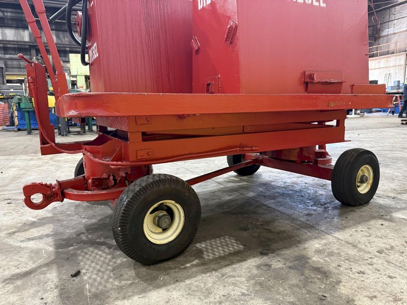 2 TANK DIESEL GAS ROLLING TRANSFER TOW CART: YOBRO #23997
