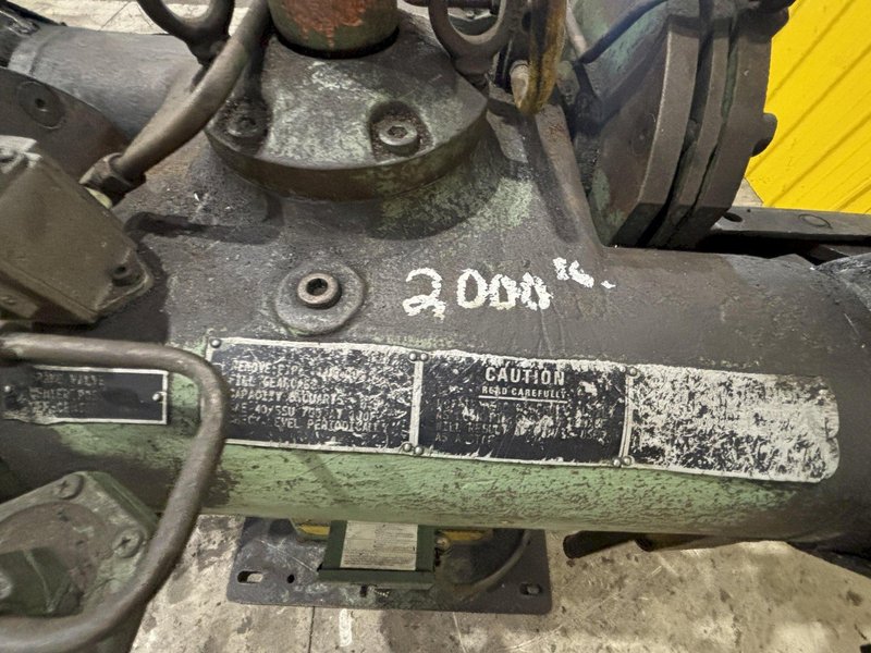 2,000 LBS X 12&quot; LITTELL MODEL #20-12 DOUBLE END PULL OFF UNCOILER COIL REEL: STOCK #23710