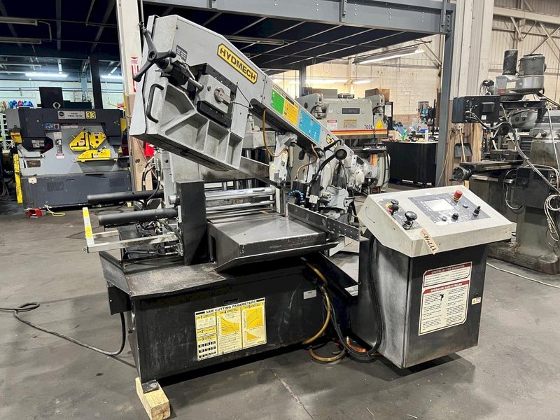 USED HYD-MECH 13" X 18" FULLY AUTOMATIC MITERING BANDSAW MODEL S-20A, Stock# 11146, Year: 2017