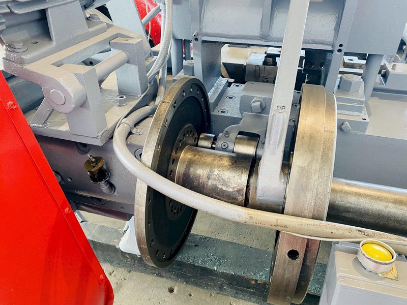 1/2&quot; X 24&quot; US BAIRD MODEL # 8 4-SLIDE WIRE MACHINE. STOCK # 0509019