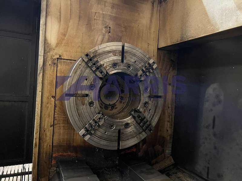 Used, 48" x 78" Geminis Model GT5 G2 - Flat Bed CNC Lathe with Y Axis