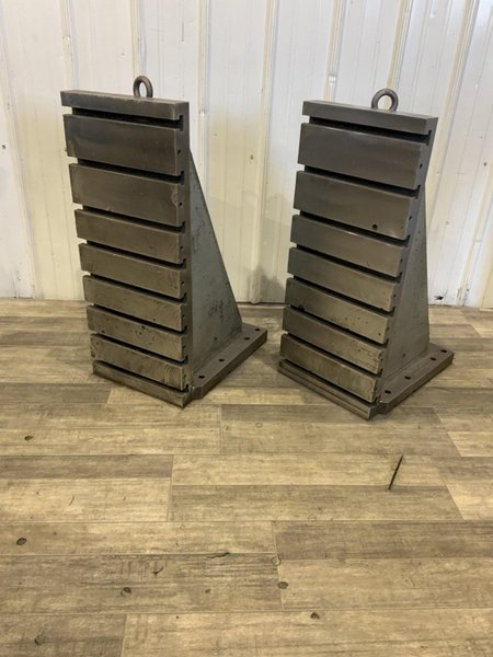 (2) ANGLE PLATES 34-1/8" X 14-1/4" X 20-2/4": STOCK #81169