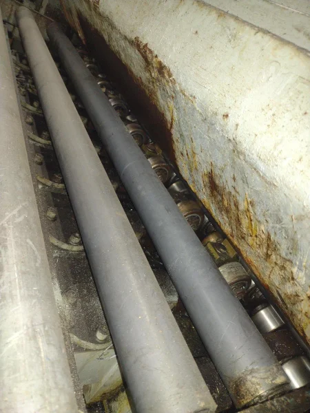 60" X .057" 19 ROLL HERR-VOSS 66/1.156-19/9 4-HI PRECISION LEVELER. STOCK # 14644