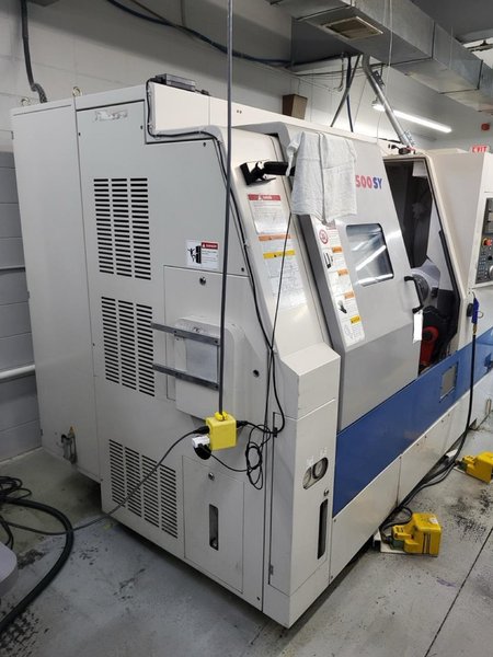 Daewoo PUMA 2500SY Multi-Axis CNC Lathe, 2004 – Tool Setter, Sub Spindle