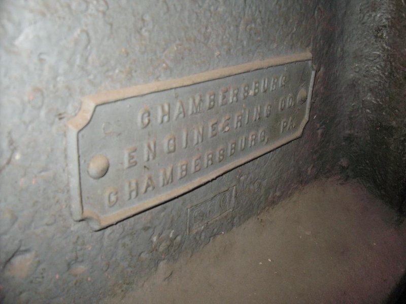 250 TON CHAMBERSBURG WHEEL PRESS: STOCK #57698