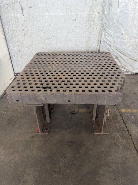 60" X 60" X 36" ACORN WELDING TABLE W/ STAND. STOCK # 0544326
