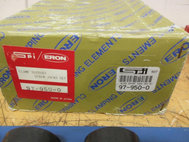 Starrett &amp; SPI Jack Stand Sets, 20mm EDM Electrode Holders in Stands- Auction Item