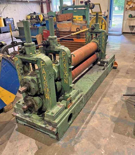 52" x 6.00" x 30,000# Paxson Slitting Line
