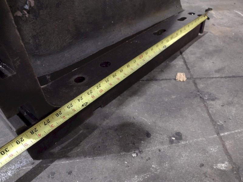 (2) 48" H X 29.5" W X 29" DEEP STEEL ANGLE PLATES: YOBRO #25794
