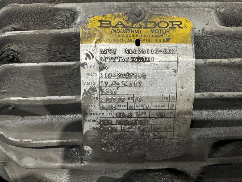 36&quot; X 72&quot; GOFF MODEL #3672D SPINNER HANGER SHOT BLAST CLEANING SYSTEM, NEW 2006: STOCK #22470