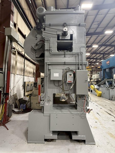 300 ton Bliss SC2-300-60-42 Used Straight Side Mechanical Stamping Press For Sale, Year 1997 Recondition in Process