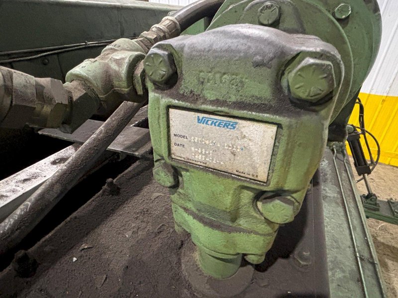 14&#039; X 3/8&quot; CINCINNATI 375 HS POWER SQUARING SHEAR WITH BACK GAUGE; FLOOR STANDING: YOBRO #24238