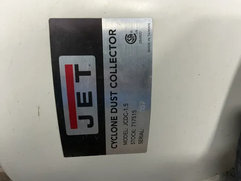 Jet 1.5 Hp Dust Collector - Jcdc-1.5