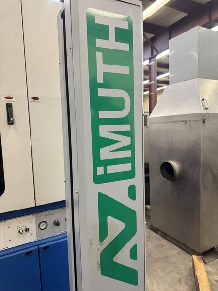 Azimuth AZ-3000 Semi-Automatic Low-Profile Pallet Stretch Wrapper, 2020 – 4,000 lb Capacity