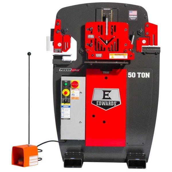 50 Ton New Edwards Ironworker, 2025 – W/ Powerlink System