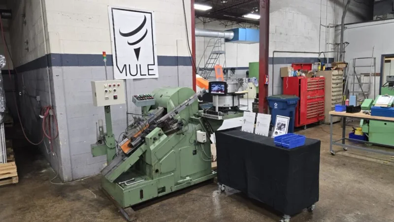 3/8" Sanmei THI-10R #20 Flat Die Thread Roller w/Mule Rapid Setup Technology