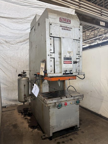 110 TON PACIFIC 110 PF-OBS HYDRAULIC PRESS. STOCK # 0223826.