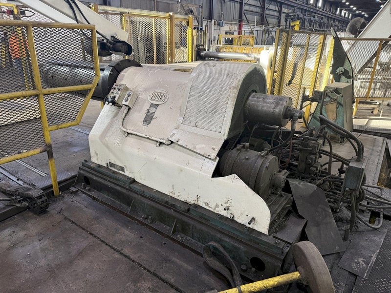 54" X .110" YODER SLITTING LINE, COMPLETE LINE, LOTS OF TOOLING: YOBRO #24277