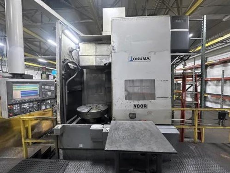 Okuma Model V80R Vertical Turret Lathe