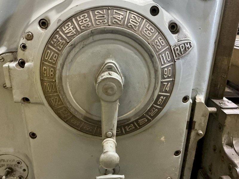 #210 KEARNEY &amp; TRECKER MODEL #210TF PLAIN HORIZONTAL MILL: YOBRO #25177