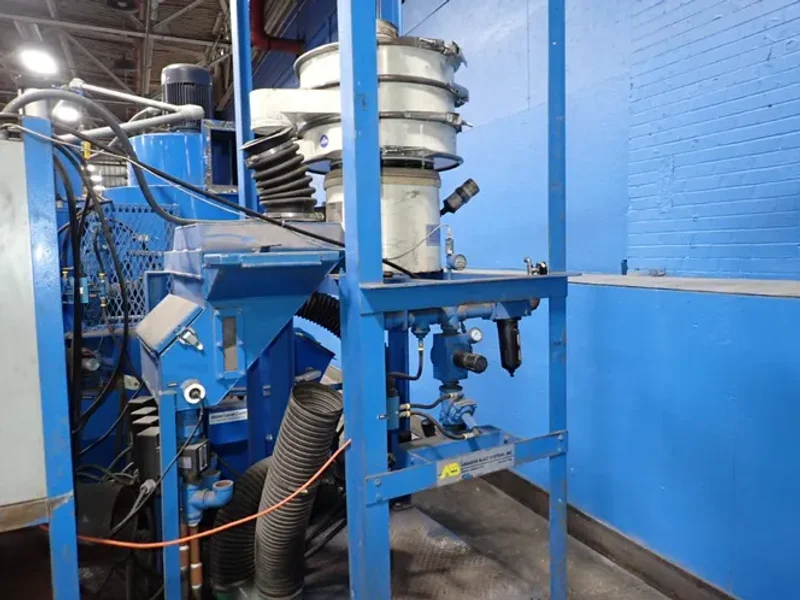 ABRASIVE BLAST SYSTEM SHOT PEENING BLASTER