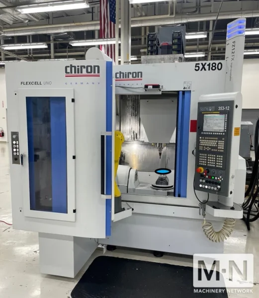 Chiron FZ12 FX CNC 5-Axis High Speed Plus Vertical Machining Center, 2015