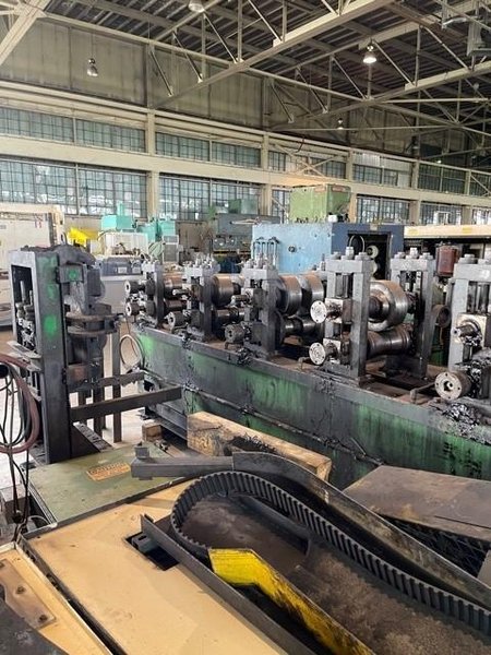11 STANDS X 3.500&quot; X 0.135&quot; AEF TUBE MILL LINE: STOCK #15474