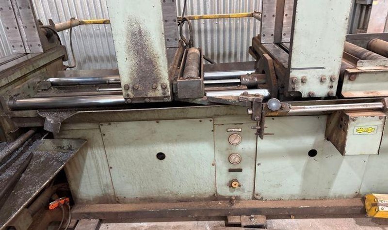 18" X 27" HYDMECH MODEL #S25-A HORIZONTAL SWIVEL MITER AUTOMATIC BAND SAW : YOBRO #25047