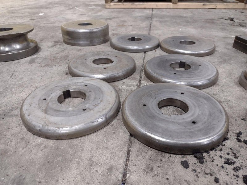 2&quot; x 2&quot; x 3/8&quot; TAURING MODEL #SAF DS60 HYDRAULIC ANGLE ROLL, 20003: STOCK #22814