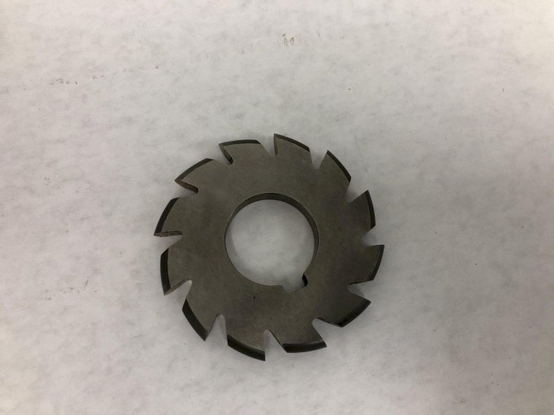 F&amp;D CUTTING TOOLS HS CONVEX MILLING CUTTER: 1/4&quot; X 2 1/2&quot; X 1&quot; STRAIGHT TOOTH SIDE MILLING CUTTER: STOCK #15126