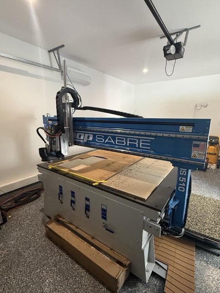 5′ x 10′ Shop Sabre IS-510 CNC Router, 2025