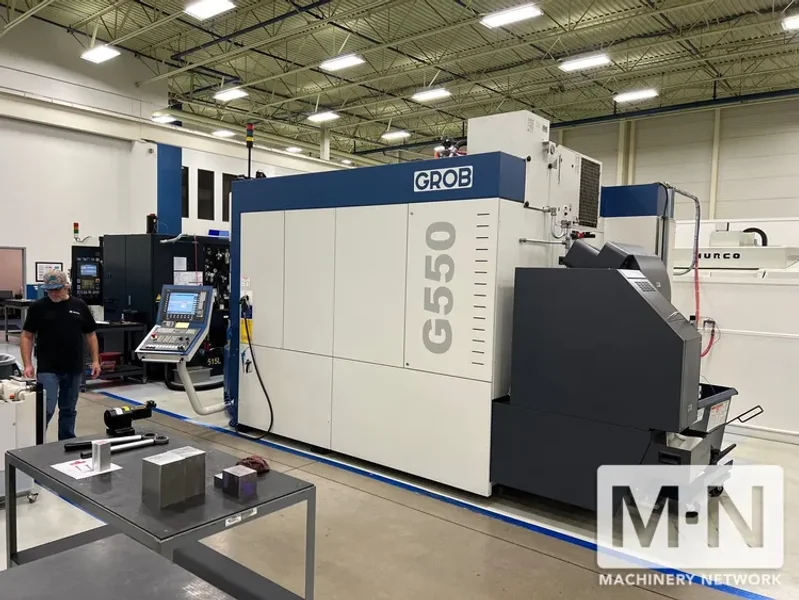 Grob G550 CNC 5-Axis High Speed Universal Machining Center, 2017