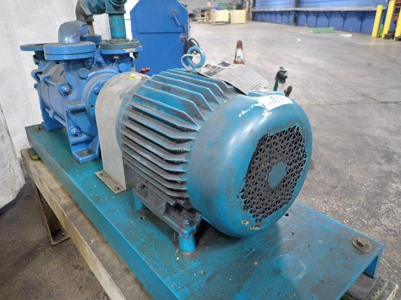 TUTHILL 10 HP VACUUM PUMP  -  KLRC-125-BC