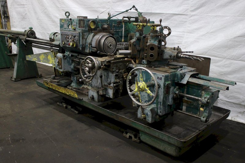 #1A WARNER &amp; SWASEY SADDLE TYPE TURRET LATHE: STOCK #73300