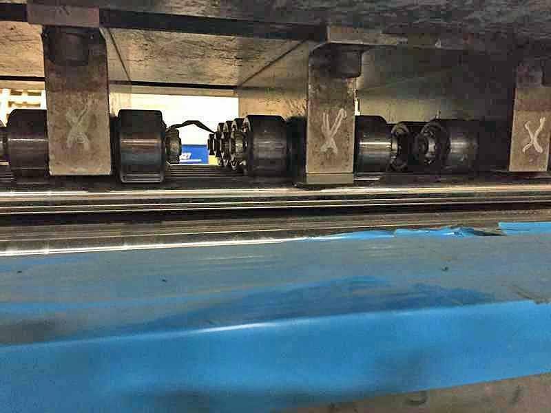 48" x 0.040" Bradbury Precision Leveler STOCK# 4197