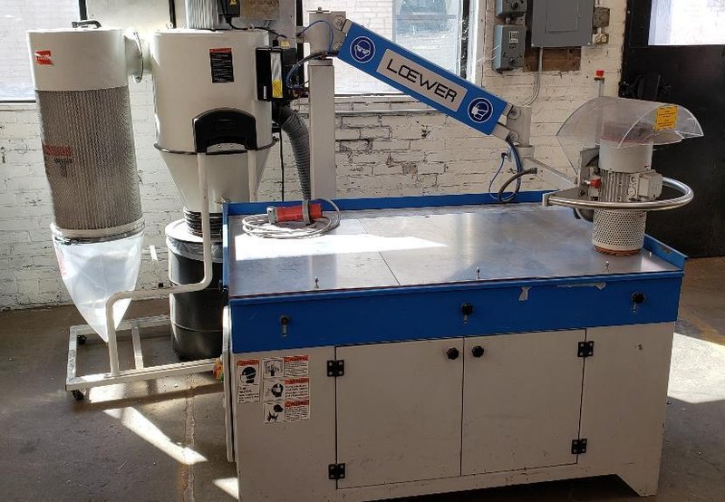 Loewer SWG Sanding Station, 2020 – Jet Cyclone Dust Collector