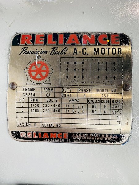 1&quot; ABBEY ETNA 2-DIE ROTARY SWAGER. STOCK # 0105917