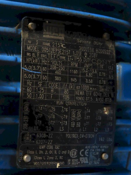 Hydraulic Pumps (2) - (1) 5 HP with Heat Exchanger and (1) 1 HP with Heat Exchanger- Auction Item