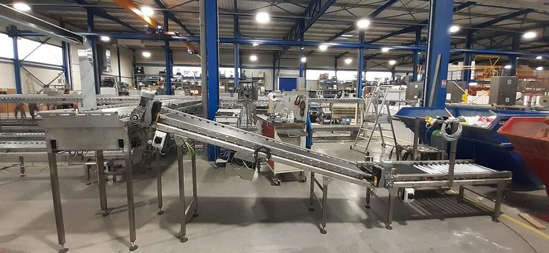 Pattyn Case Packing &amp; Palletizing Line – 2022 – Includes Inserter, Filler, Closer &amp; Conveyors