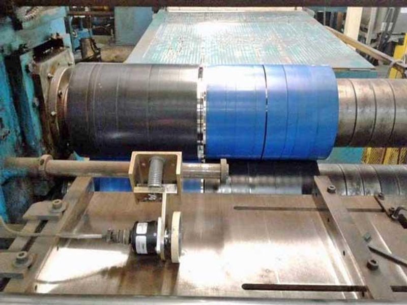 48" (1219mm) X 4.75" (121mm) BRANER SLITTING LINE (13786)