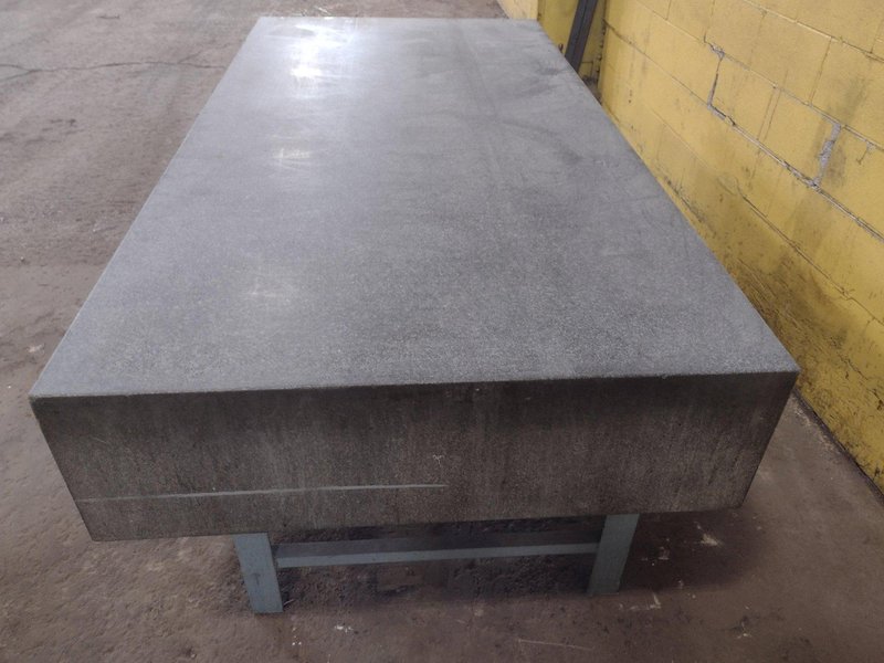 8&#039; X 4&#039; X 14&quot; CHALLENGE PRECISION LAYOUT INSPECTION GRANITE TABLE: STOCK #23797
