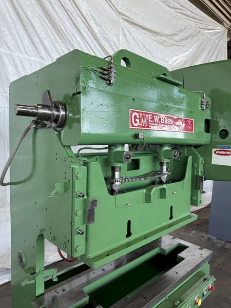 35 TON E.W. BLISS C2-35 GAP FRAME PRESS. STOCK # 0235525.