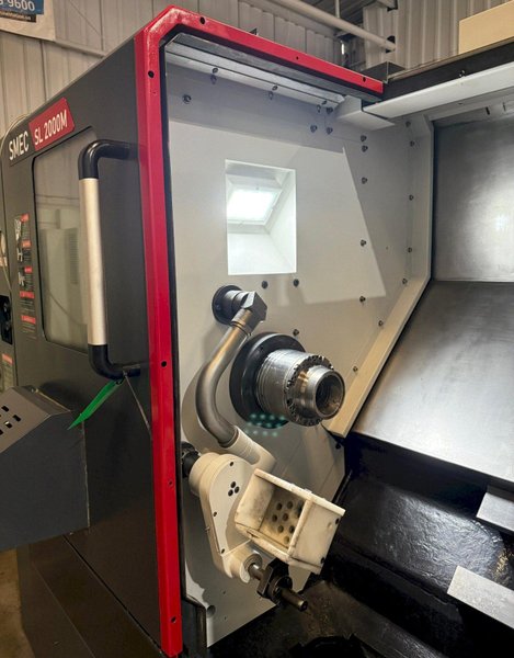 Samsung SMEC SL-2000M CNC Turning Center – 2020 C Axis Live Tool Lathe